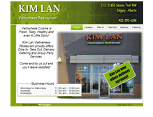 Tablet Screenshot of kimlan.ca